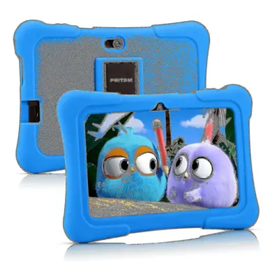 Hywell Pritom K7 Children's Tablet Inch With Protective Cover(,light Blue)