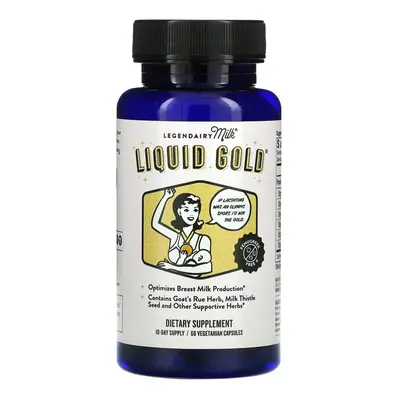 Legendairy Milk, Liquid Gold, Vegetarian Capsules