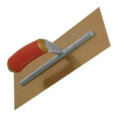 Marshalltown MPB165GSD PermaShape Trowel Gold Stainless Steel 16" x 5" Durasoft Handle