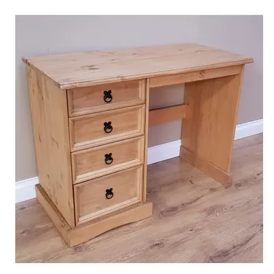 Corona Dressing Table Solid Pine Bedroom Furniture