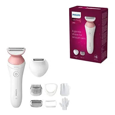 Philips Lady Shaver Series BRL146/00 Cordless with Wet and Dry use, White