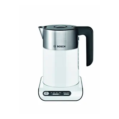 Bosch TWK8631GB Styline Collection Kettle, 1.5 - White/Silver