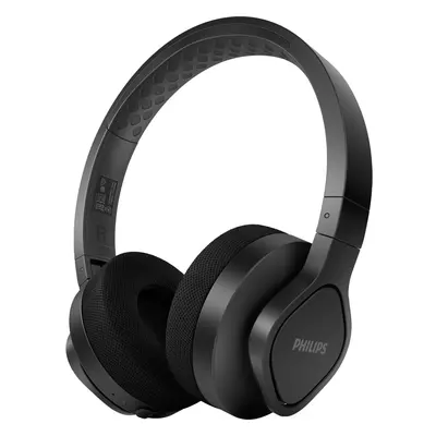 Philips Wireless Sports On Ear Bluetooth Headphones - Black