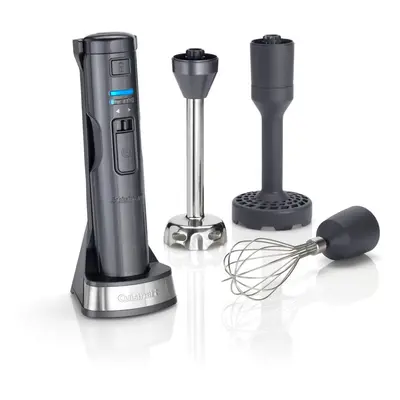 Cuisinart CSB300BU 3-in-1 Cordless Hand Blender With Dishwasher Safe Attachments