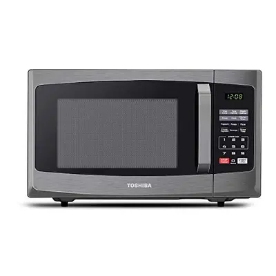 Toshiba 800w 23L Microwave Oven with Digital Display, Auto Defrost, One-touch Express Cook with 