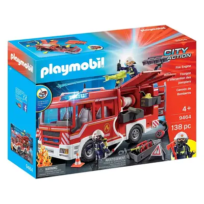 Playmobil City Action Fire Engine with Working Water Cannon