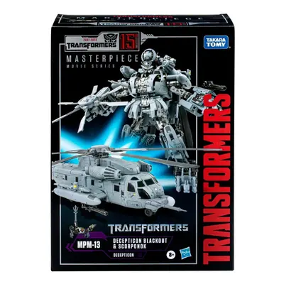 Takara Transformers Masterpiece Movie MPM-13 Decepticon Blackout and Scorponok