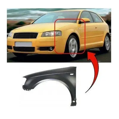 Audi A3 Front Wing Primed Passenger Side Not S3,Rs3 Or Convertible