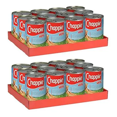 Chappie Nutritional Adult Dog Food Tins Original (12 x 412g Per Pack) (2 Pack (24 Tins))