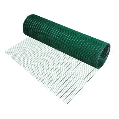 PVC Coated Welded Wire Mesh Chicken Poultry Aviary Fence Run Hutch Pet Rabbit