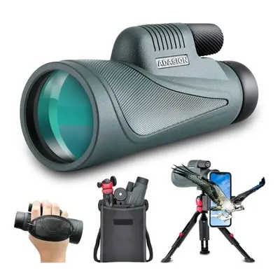 NEW-OPENED BOX 12x56 HD Monocular Telescope with Smartphone Adapter