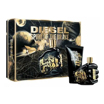 Diesel Spirit Of The Brave Pour Homme Gift Set - 50ml EDT Spray + 100ml Shower Gel