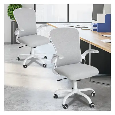 Office Chair Mesh Ergonomic Seat Swivel Adjustable Computer Flip-up