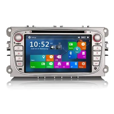 DAB+ Car Stereo Satnav DVB-T iPod BT FORD FOCUS C/S-MAX MONDEO GALAXY