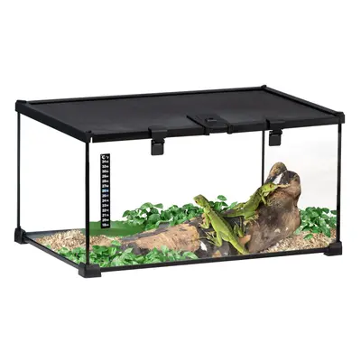 PawHut Glass Reptile Terrarium Habitats for Lizards, Frogs, Snake x x 25cm