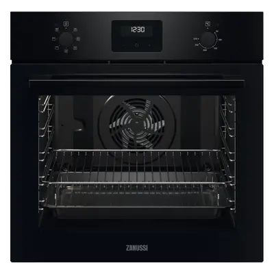 Zanussi ZOHNX3K1 Built In 59cm A Electric Single Oven Black New