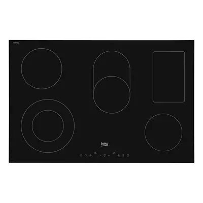 Beko HIC85402T 77cm Ceramic Hob - Black