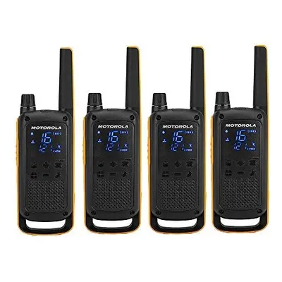 Motorola TALKABOUT T82 Extreme Quad Set Portable Radio with Pieces