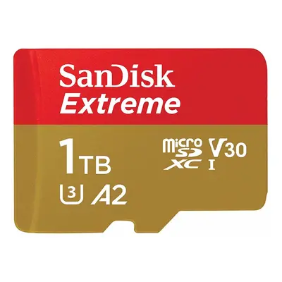 SanDisk 1TB Extreme microSDXC Card & Adt