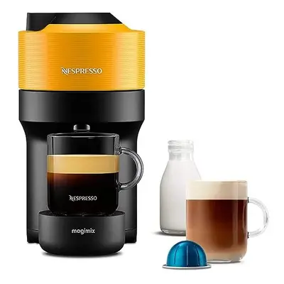 Nespresso Vertuo Pop Coffee Machine by Magimix Mango Yellow