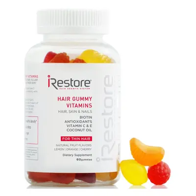 iRestore Vitamins Hair Gummies -Vegan Biotin Gummies