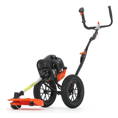 FUXTEC wheeled petrol brush cutter/grass trimmer - 2.2kW - 51.7cc - 2-stroke