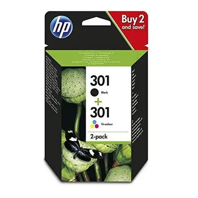 HP 2-pack Black/Tri-colour Original Ink Cartridges Combo pack N9J72AE