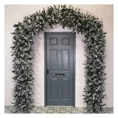 Premier 2.4m/8ft Flocked Christmas Tree Arch