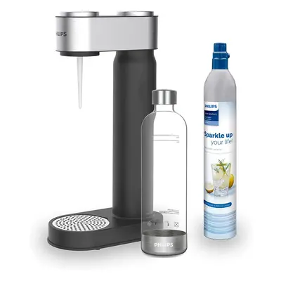 Philips GoZero Water Soda Maker BPA Free black