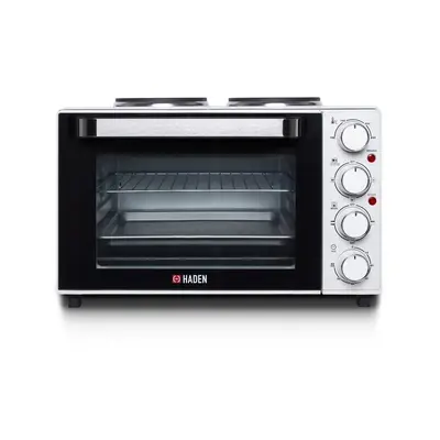 Haden 25L Table Top Mini Oven 1200W Cooker Hob Tabletop Hotplates