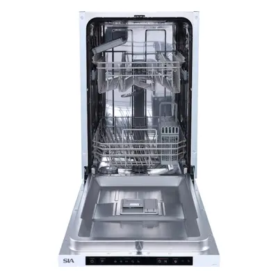 45cm Integrated Slimline Dishwasher, Place Settings Programmes - SBID45