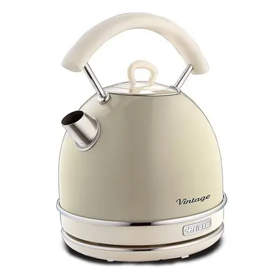 Ariete 2877/03 Retro Style Cordless Dome Kettle, Cream