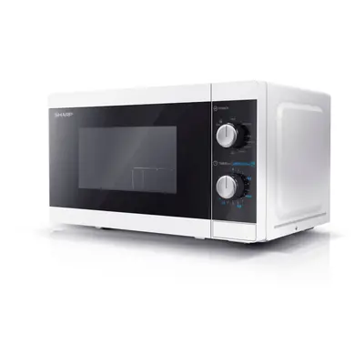 Sharp YC-MG01U-W 20L 800W Microwave with 1000W Grill - White