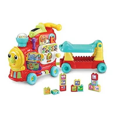 VTech 4-in-1 Alphabet Train, Baby Walker with Lights, Sounds and Songs, Educational Toys Teaches