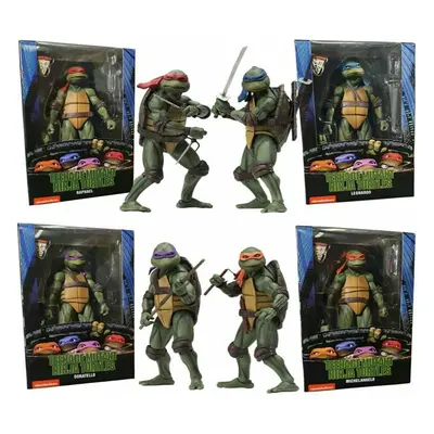 7" Teenage Mutant Ninja Turtles Movie TMNT Figures - X4 FULL SET