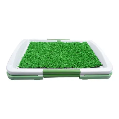 3 Layers Large Dog Pet Potty Training Pee Pad Mat Puppy Tray Grass Toilet Simulation Lawn For In