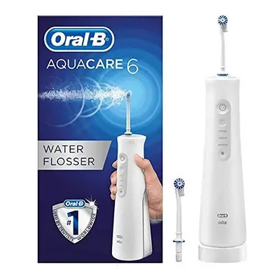 Oral-B Aquacare Pro-Expert Water Flosser Cordless Irrigator, Featuring Oxyjet Technology and Cle