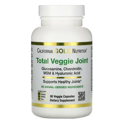 California Gold Nutrition, Total Veggie Joint, Vegetarian Glucosamin, Chondroitin, MSM & Hyaluro