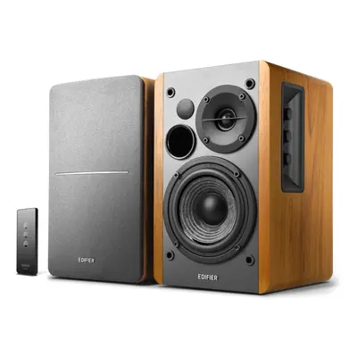 Edifier R1280T Active 2.0 Bookshelf Speaker Set - Brown