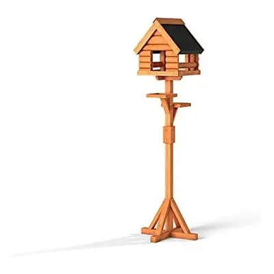 The Hutch Company Deluxe Fordwich Black Anti Fungal Bird Table