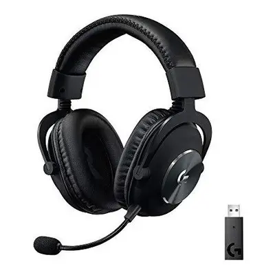 Logitech G PRO X Wireless Lightspeed Gaming Headset, Blue Voice Mic, mm PRO-G Drivers, DTS Headp