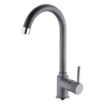 Franke 115.0332.348 High Pressure Kitchen Tap with Fixed Spout - Stone Grey