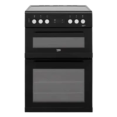 Beko KDC653K 60cm Electric Cooker with Ceramic Hob - Black