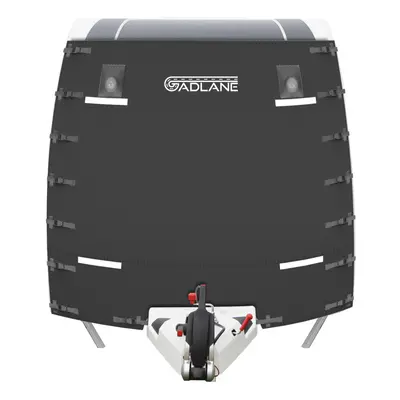 GADLANE Full Caravan Front Towing Cover Universal Protector Black + LED Lights