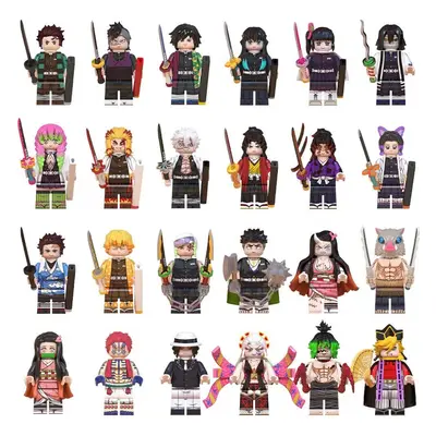 24PCS Demon Slayer Series Children's Toy