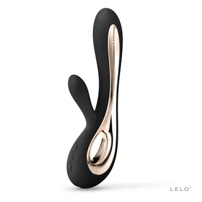 Rabbit Massager LELO SORAYA Black Waterproof & Wireless