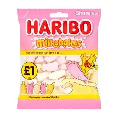 HARIBO Milkshakes Bag 160g (Pack of 12)