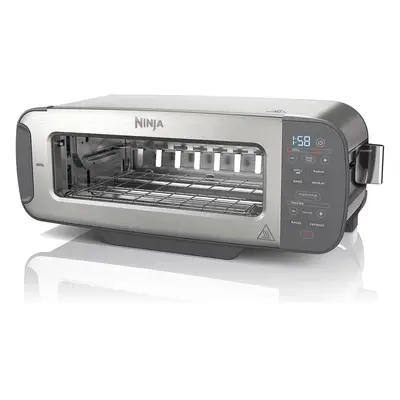 Ninja Foodi ST202UK-in-1 Toaster, Grill & Panini Press, Stainless Steel, Cooking Functions, Toas