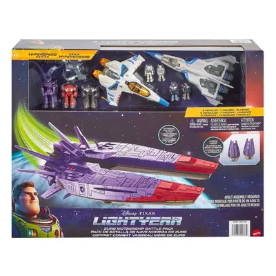 Disney Pixar Lightyear Hyperspeed Series Zurg Mothership Battle Pack