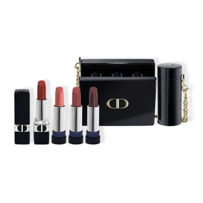 DIOR ROUGE DIOR MINAUDIÃRE AND LIPSTICK HOLDER- THE ATELIER OF DREAMS LIMITED EDITION LIPSTICK 